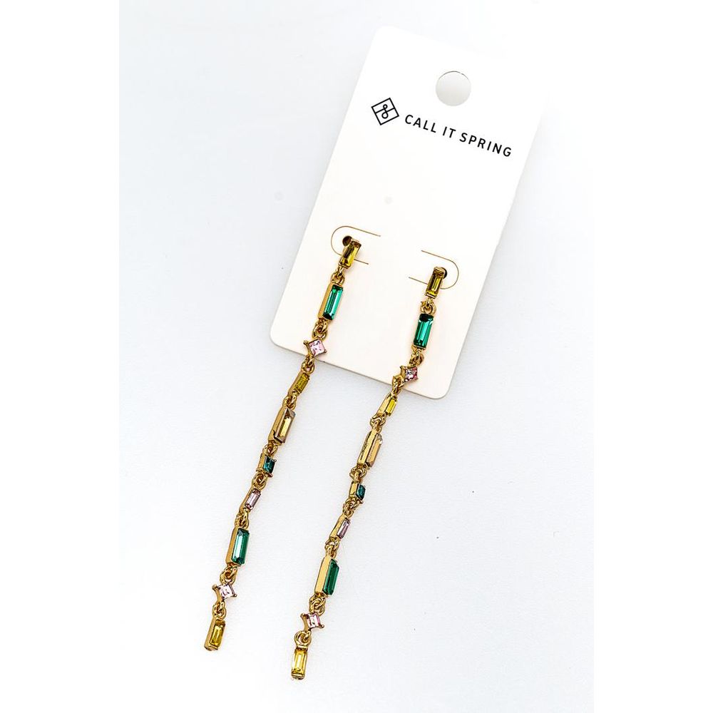 Multicolor Glass Earrings