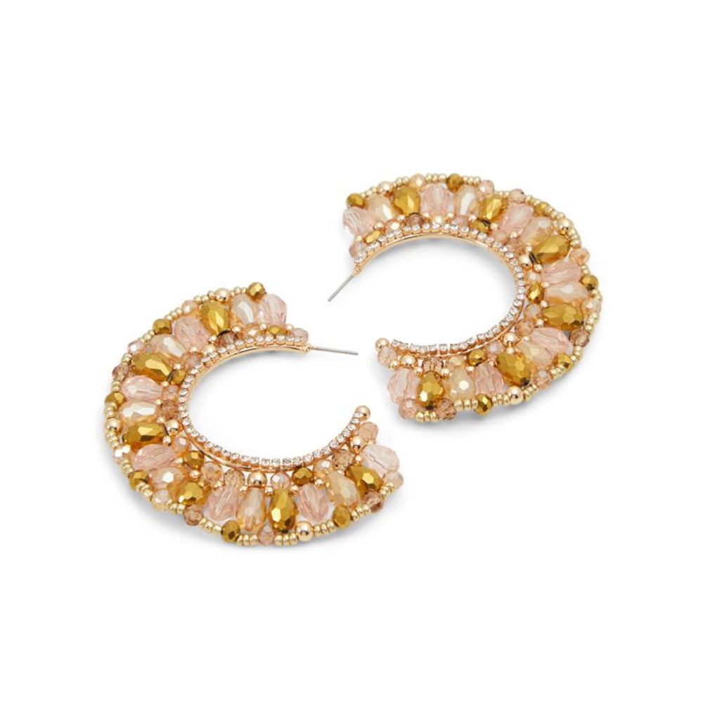 Brown Glass Earrings