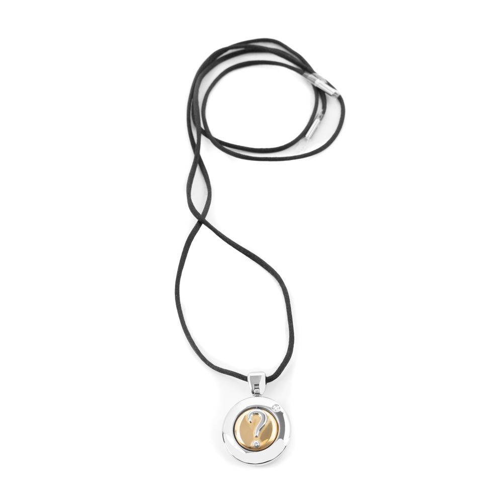 Gray Stainless Steel Necklace