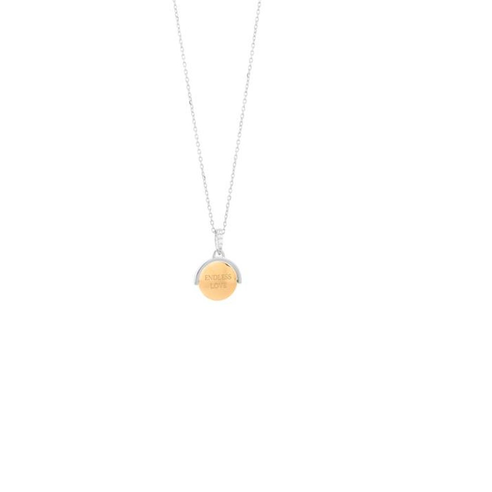 Gray Silver Necklace