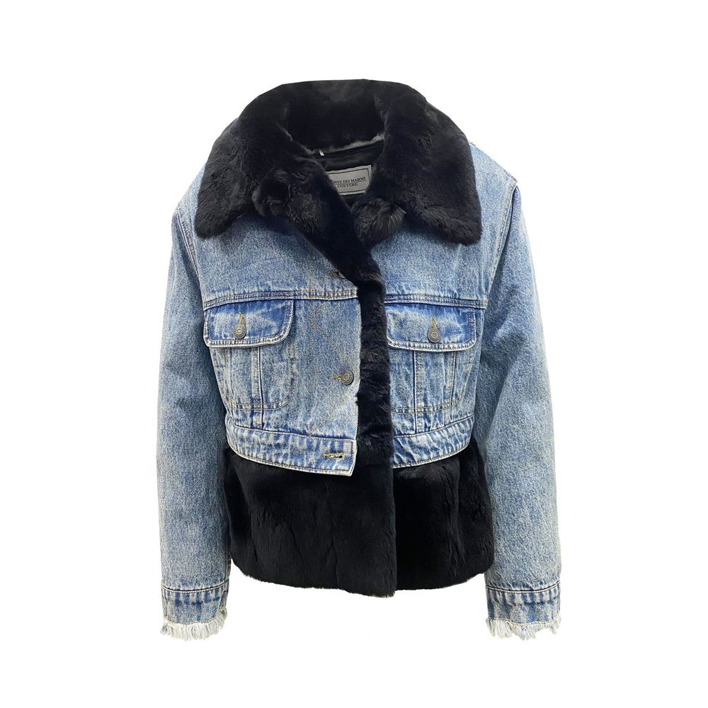 Blue Cotton Denim Jacket