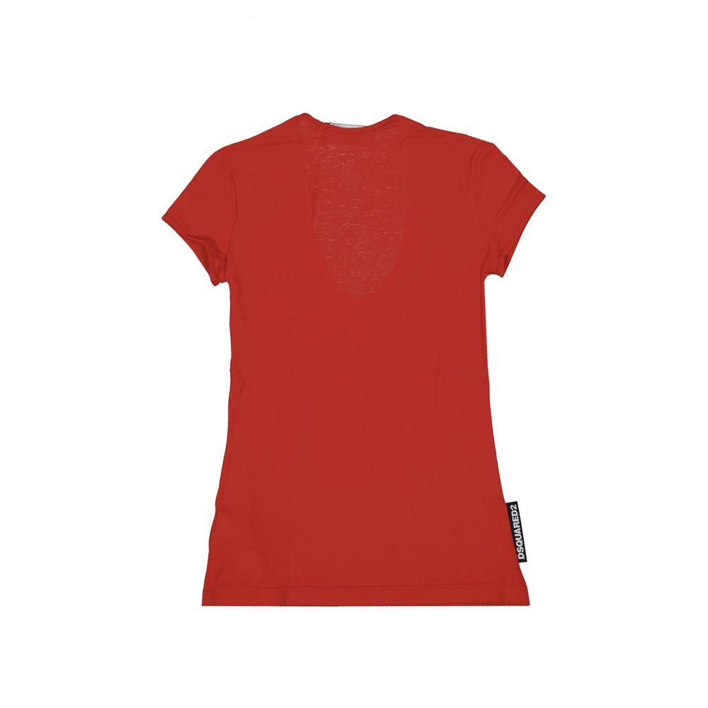 Red Cotton T-Shirt