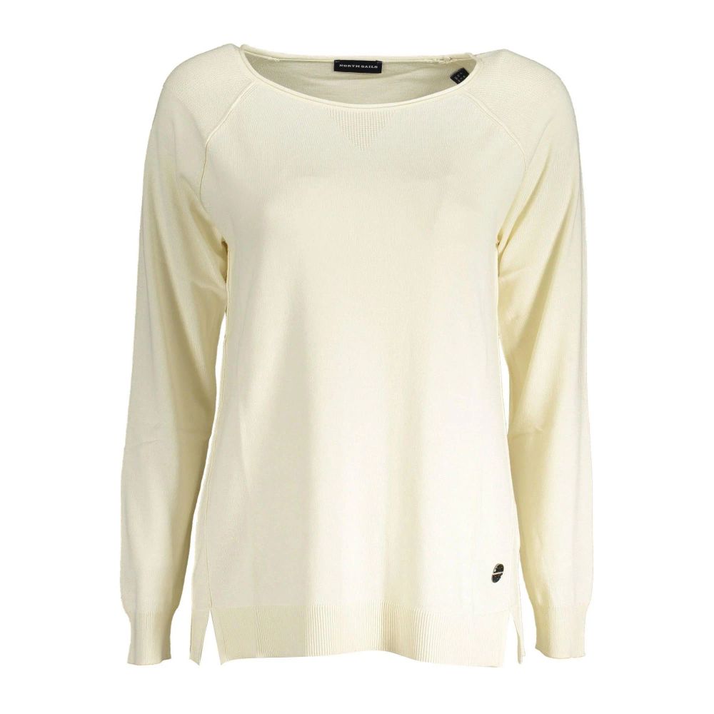 White Cotton Sweatshirt