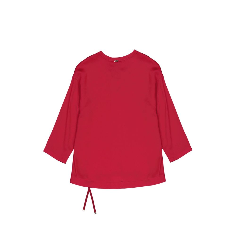 Red Acetate Tank Tops