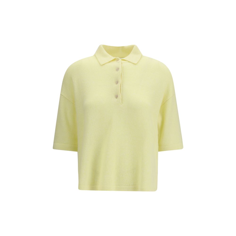 Multicolor Cashmere Polo Shirt