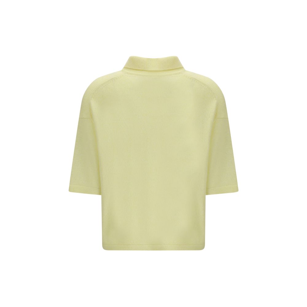 Multicolor Cashmere Polo Shirt