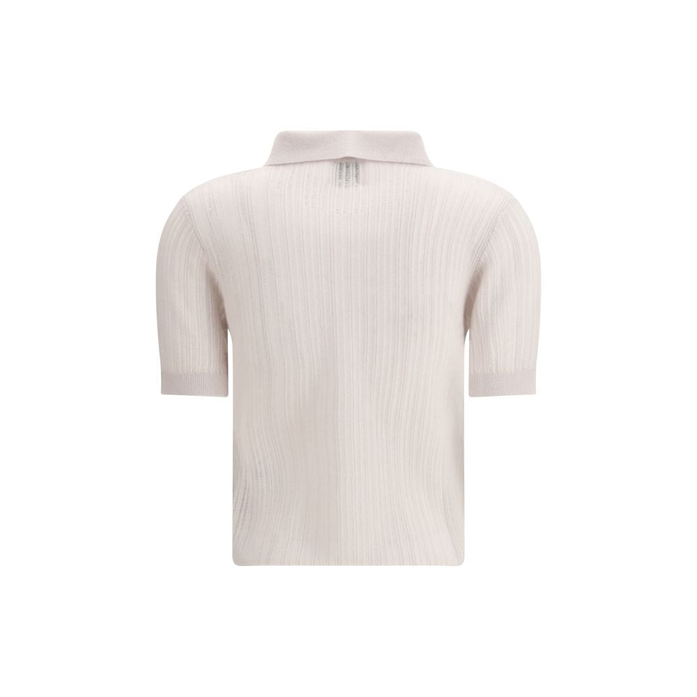 Beige Cashmere Sweatshirt