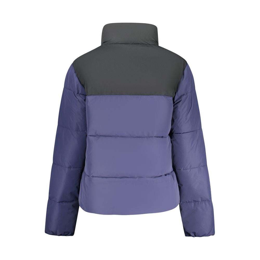 Blu Polyester Women Jacket