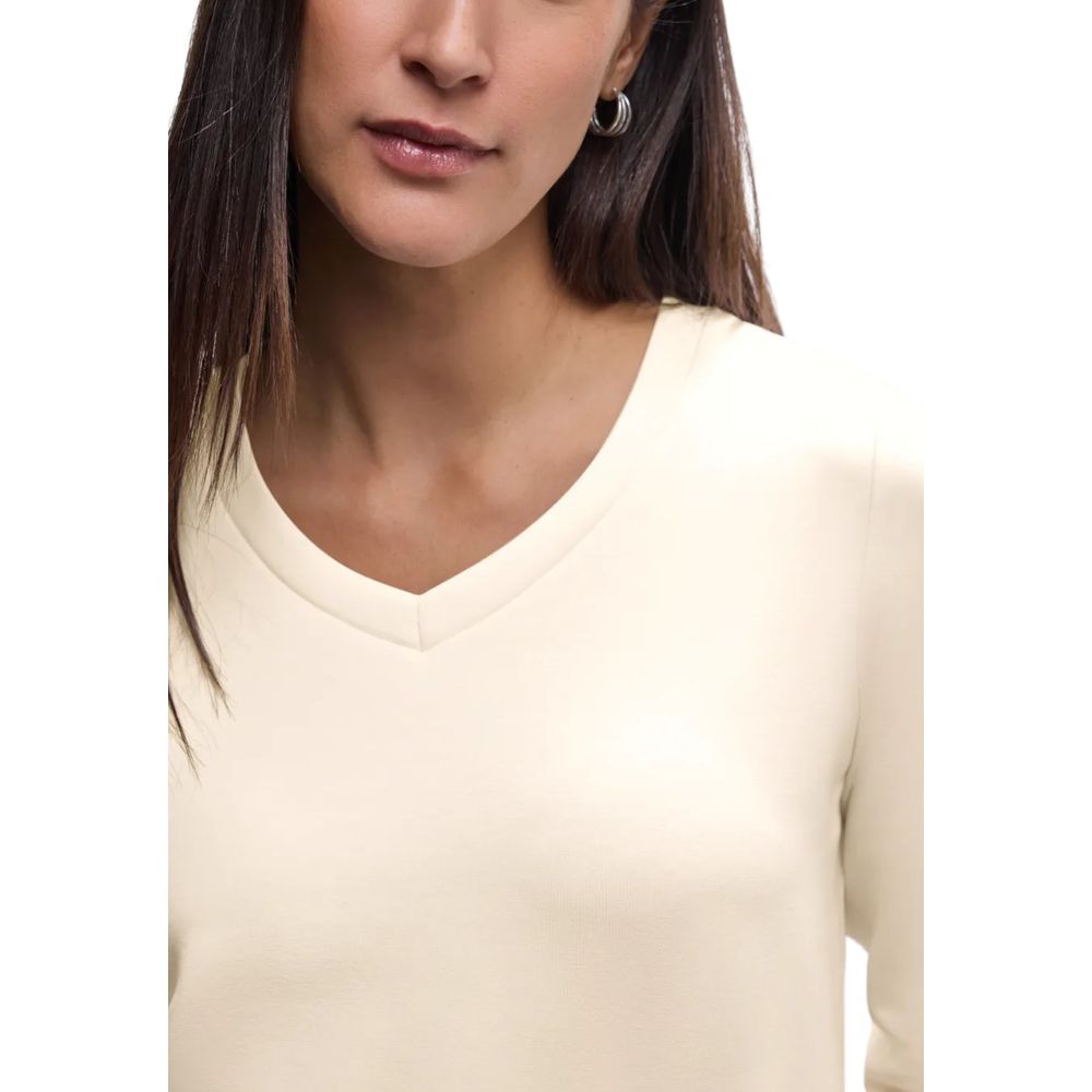 Beige Modal Sweatshirt