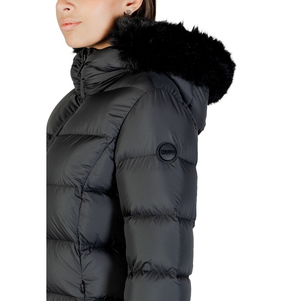 Black Polyester Coat