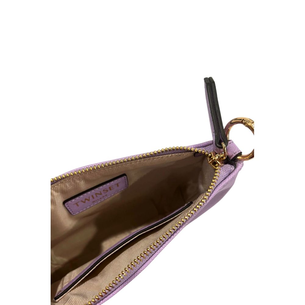 Purple PU Women Shoulder Bag