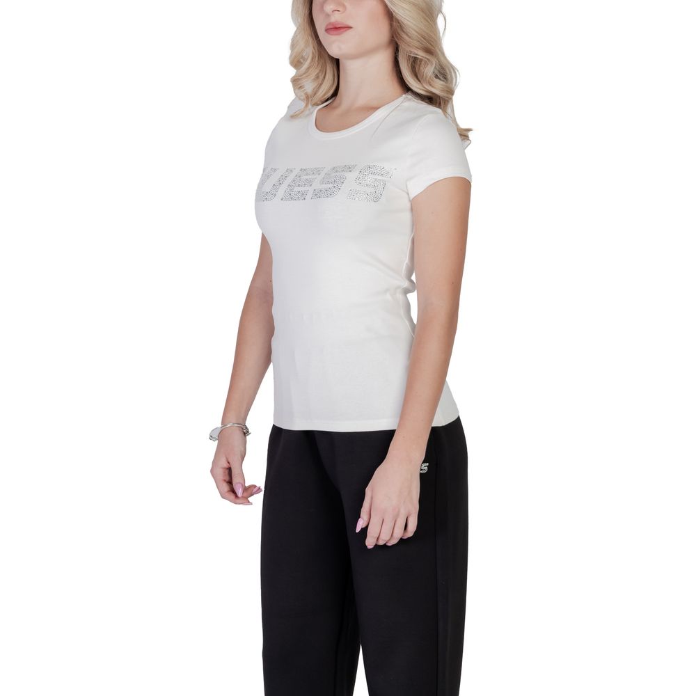 Cream Cotton T-Shirt
