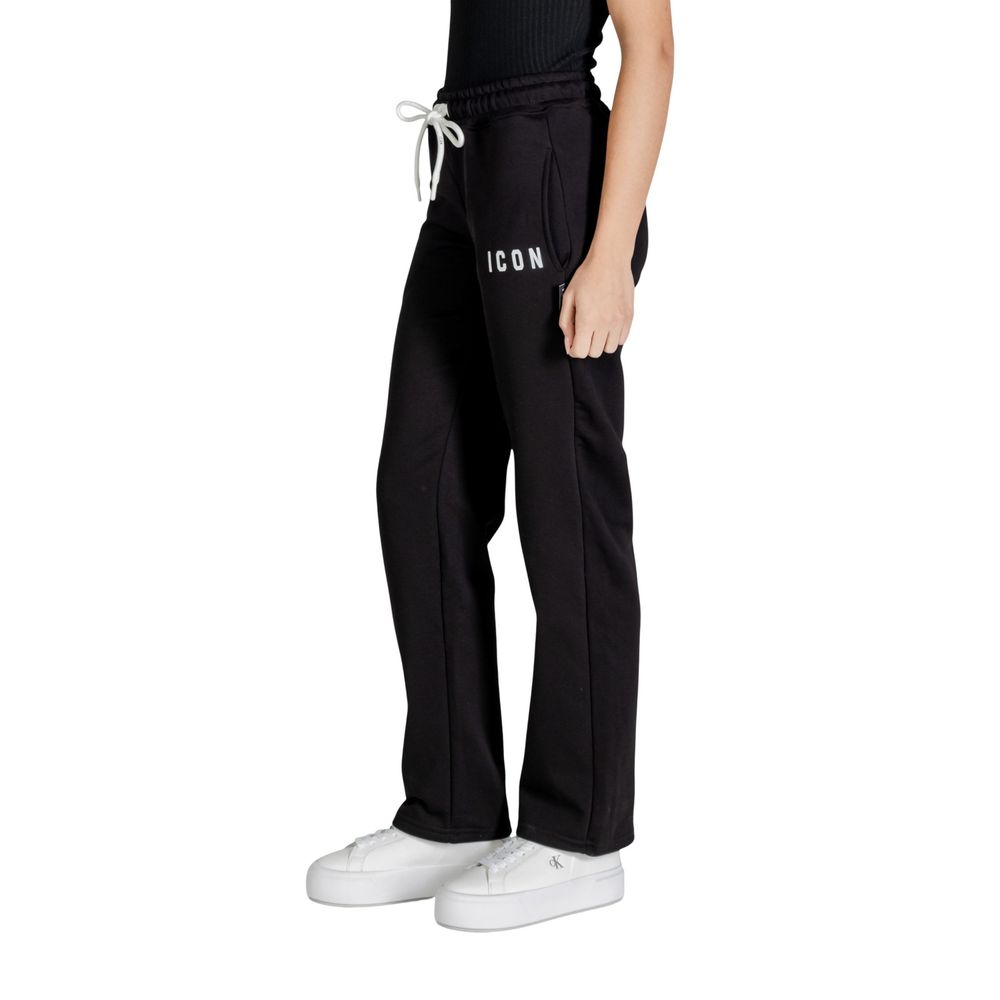 Black Cotton Joggers (Workout Pants)