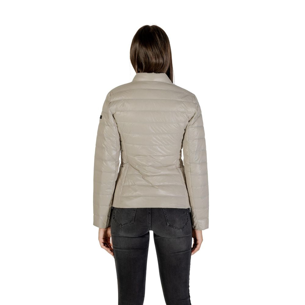 Beige Polyamide Coat