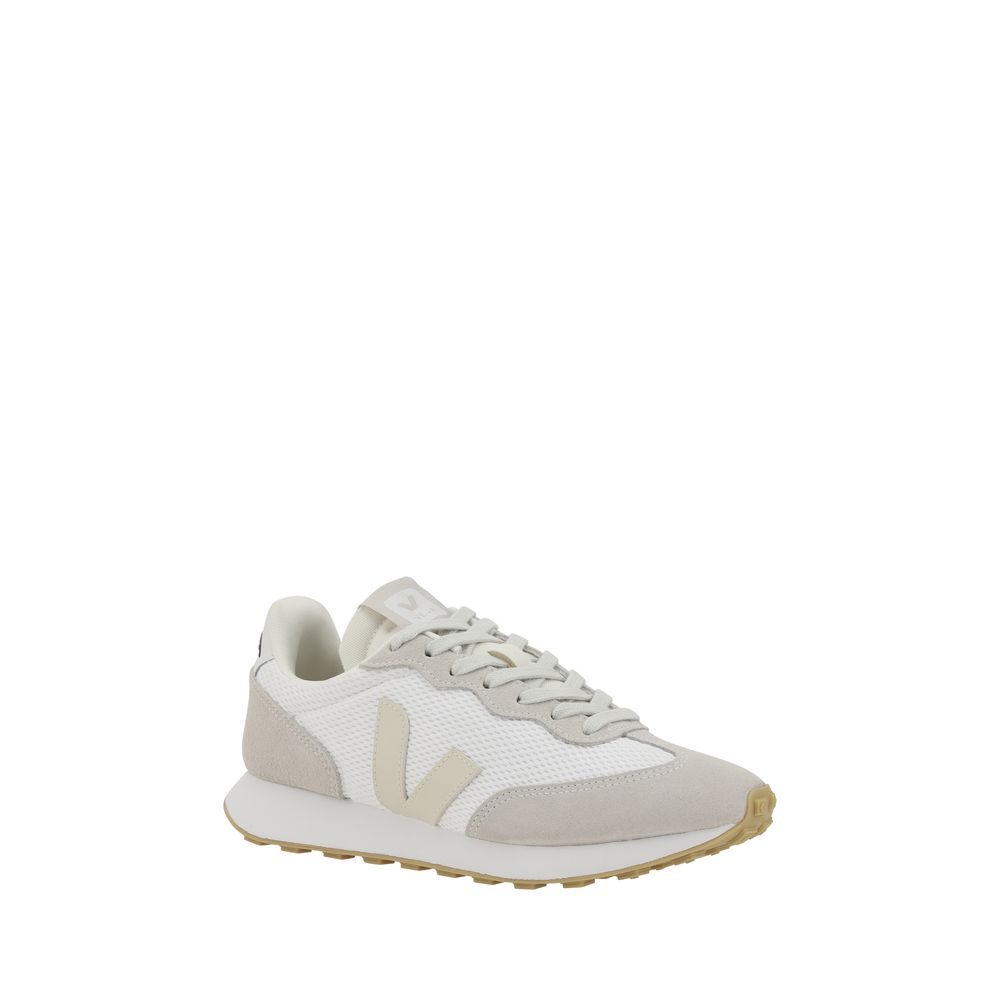 White Calf Leather Bos Taurus Sneakers