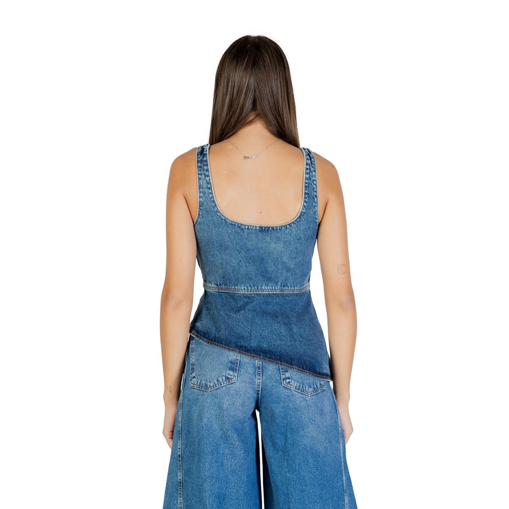 Blue Cotton Top