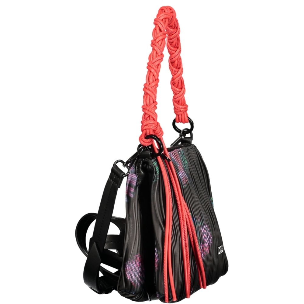 Nero Poliuretano Women Handbag