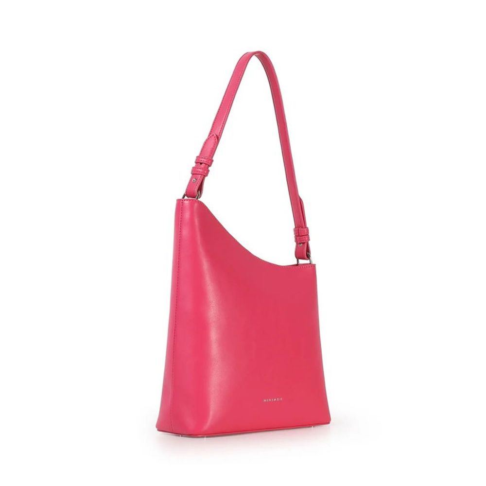 Black Polyethylene Shoulder Bag