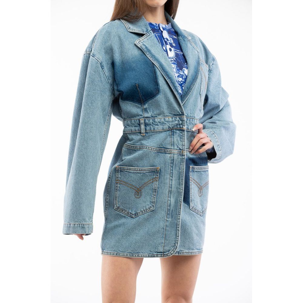 Multicolor Cotton Denim Jacket
