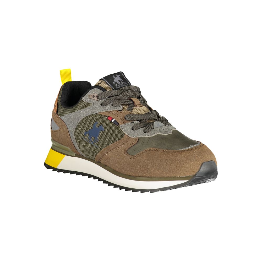 Verde Polyurethane Men Sneaker