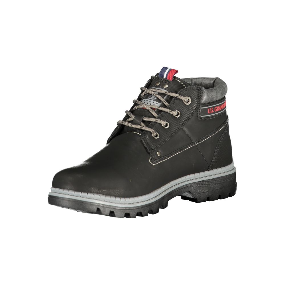 Marrone Polyurethane Men Ankle Boot