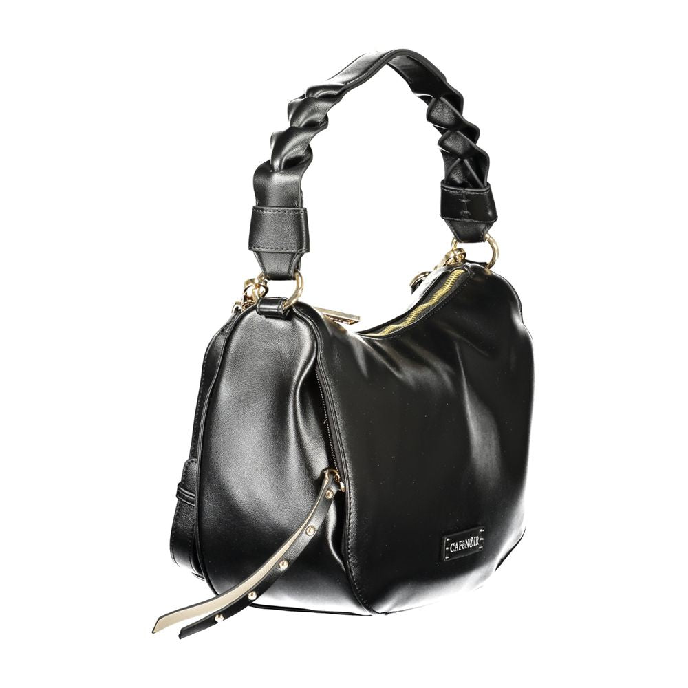 Nero Poliuretano Women Shoulder Bag
