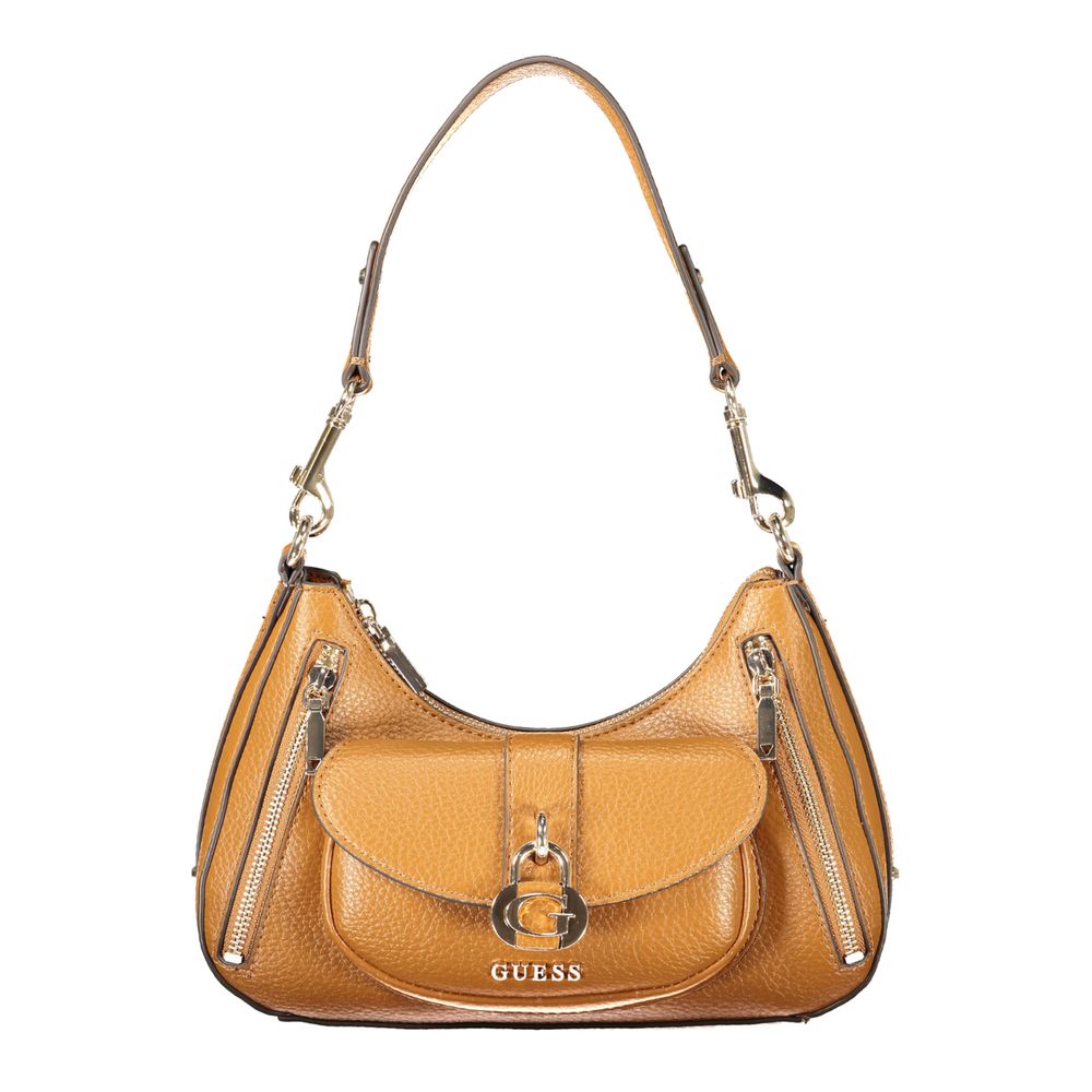 Marrone Poliuretano Womens Handbag