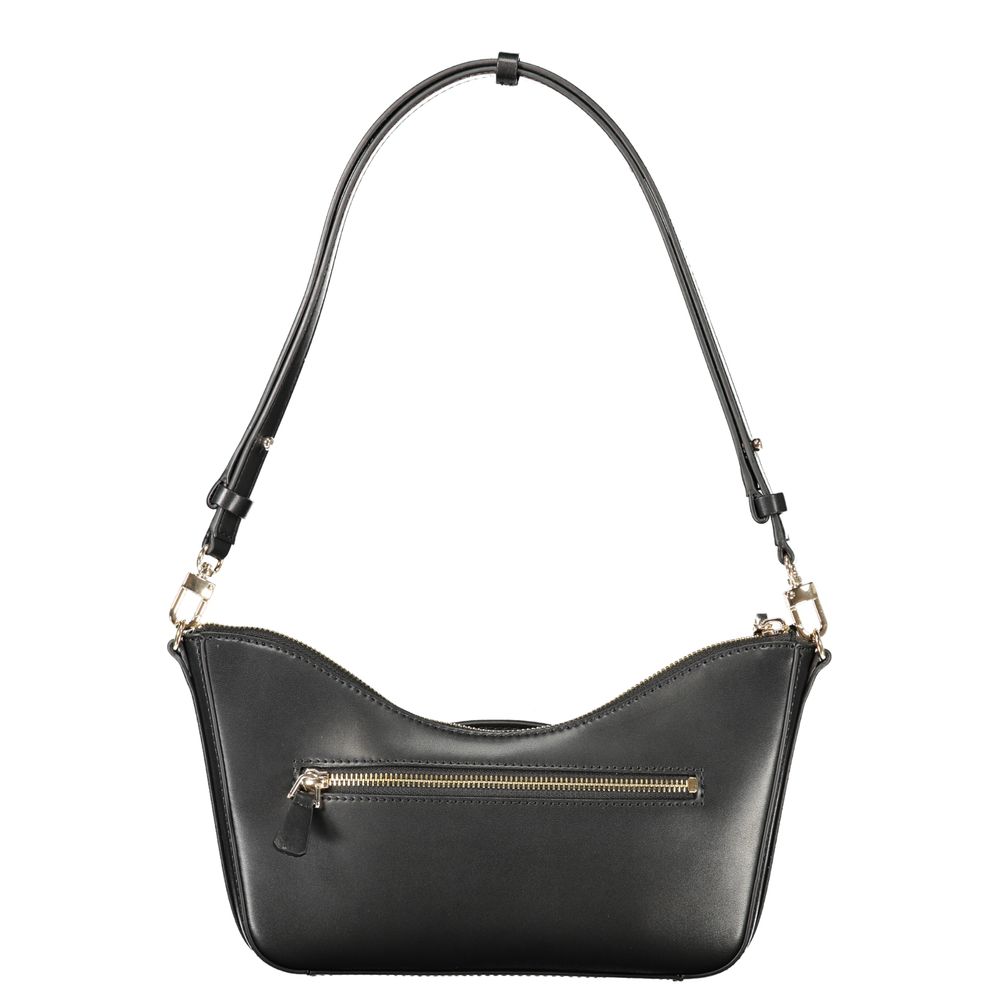 Beige Polyurethane Women Handbag