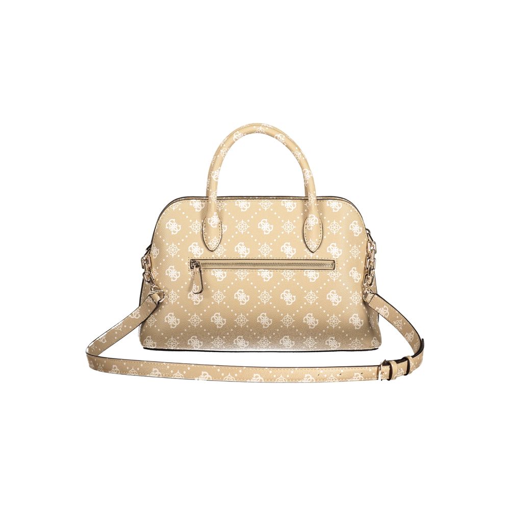 Black Polyurethane Women Shoulder Bag