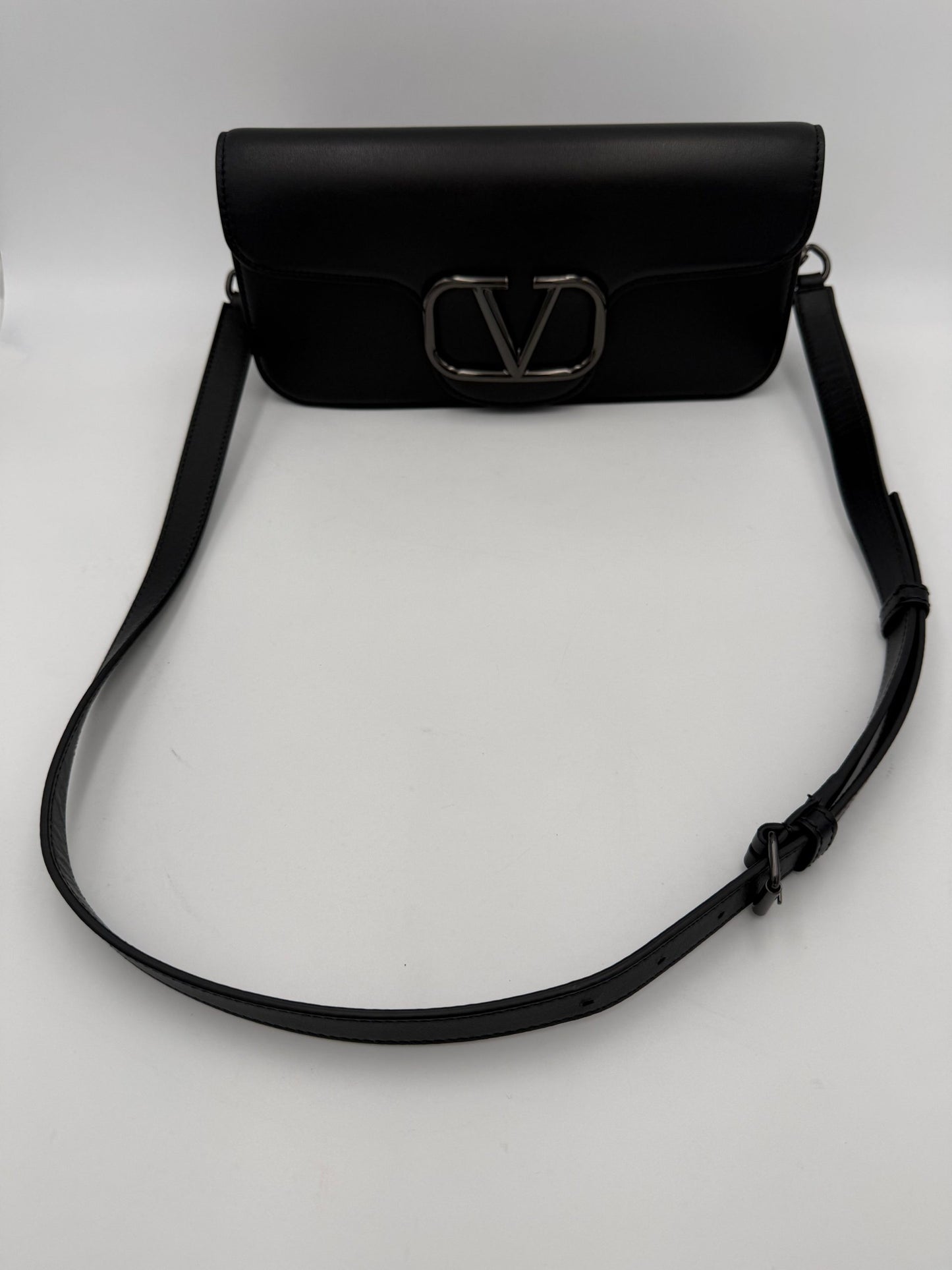 VALENTINO GARAVANI VLOGO Black Handbag