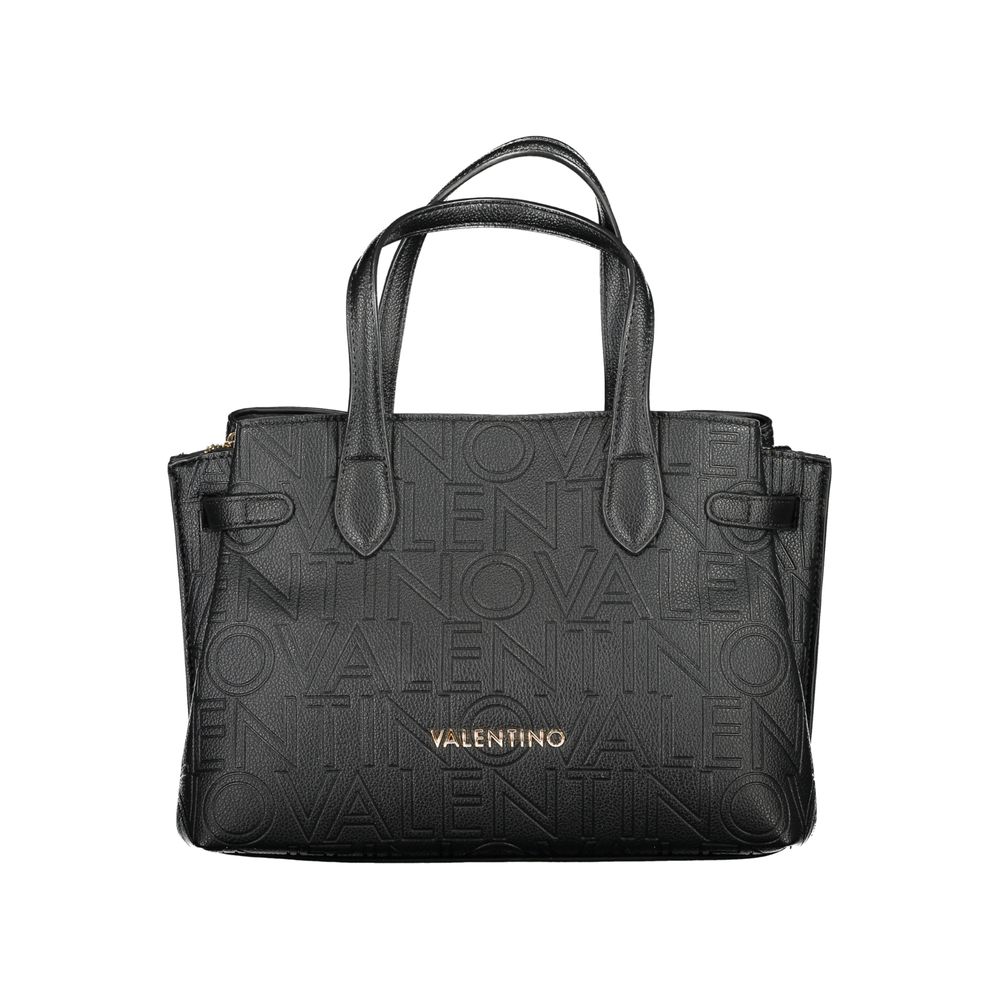 Black Polyurethane Women's Bag