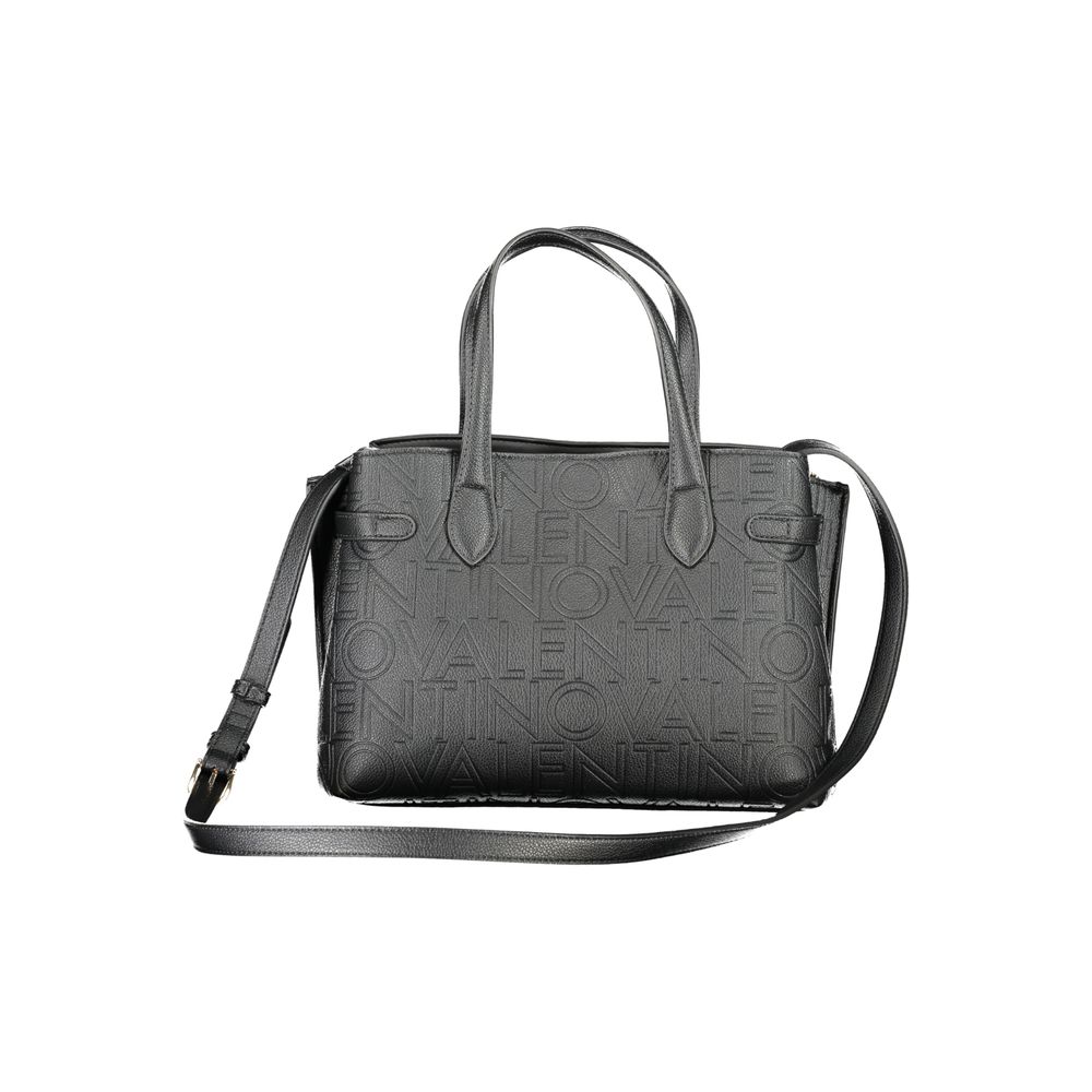 Black Polyurethane Women's Bag