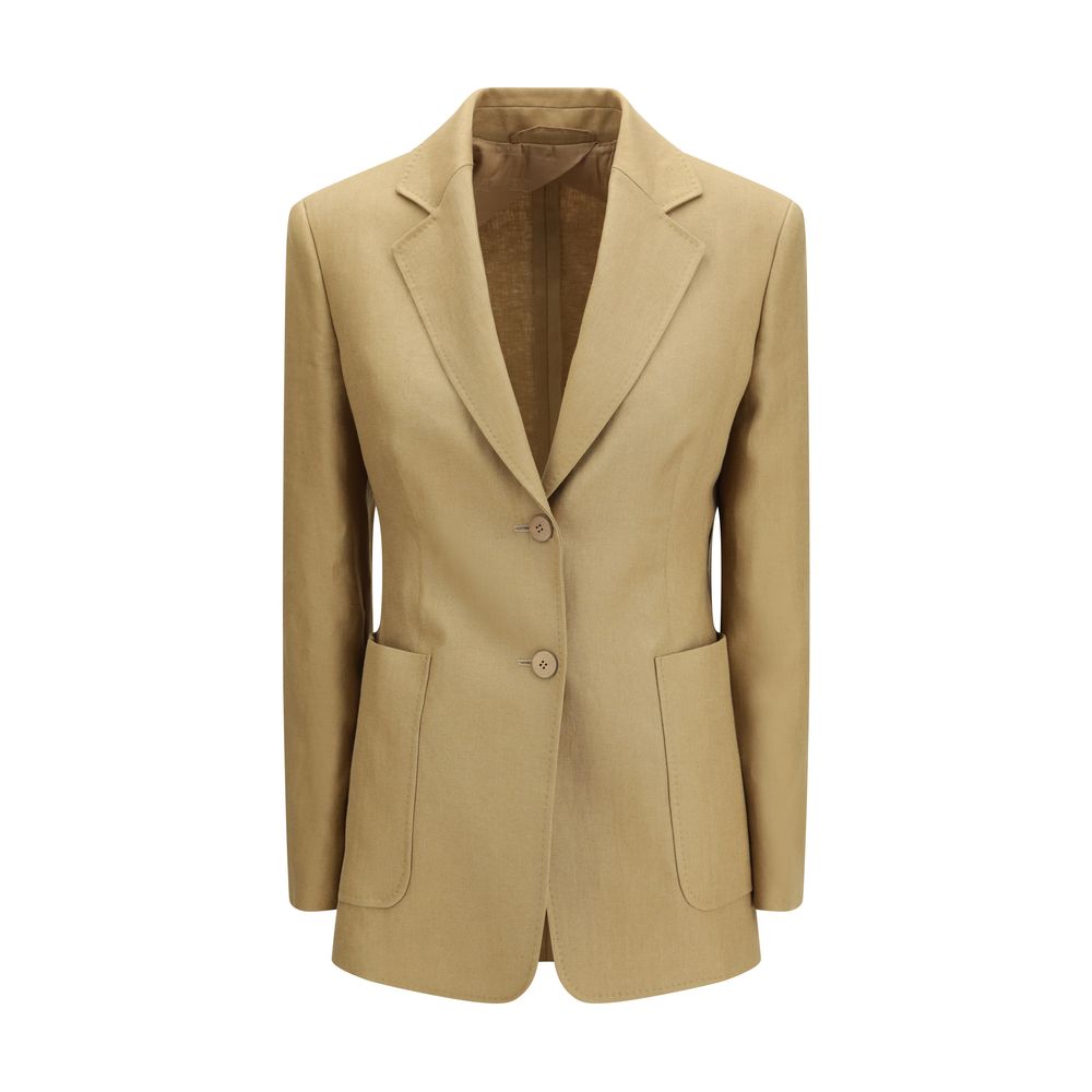 Beige Linen Jacket