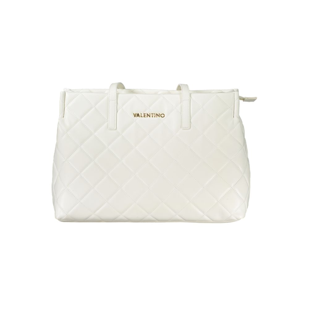 White Polyurethane Women's Bag
