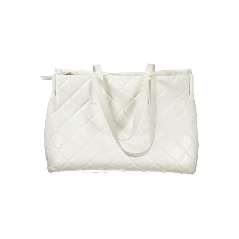 White Polyurethane Women's Bag