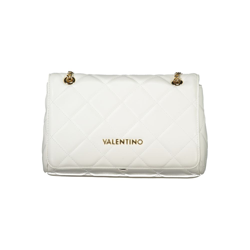 White Polyurethane Womens Bag