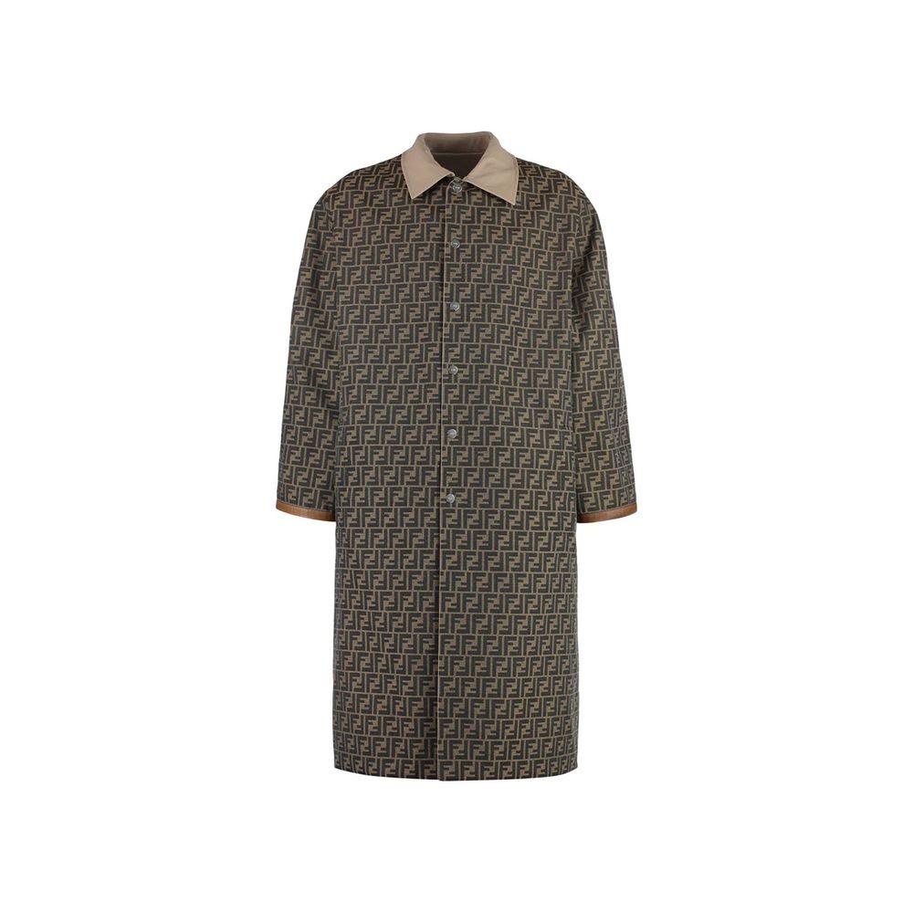 Beige Cotton Coat