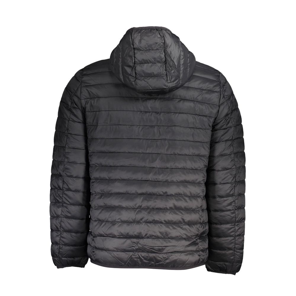 Black Polyamide Men's Jacket