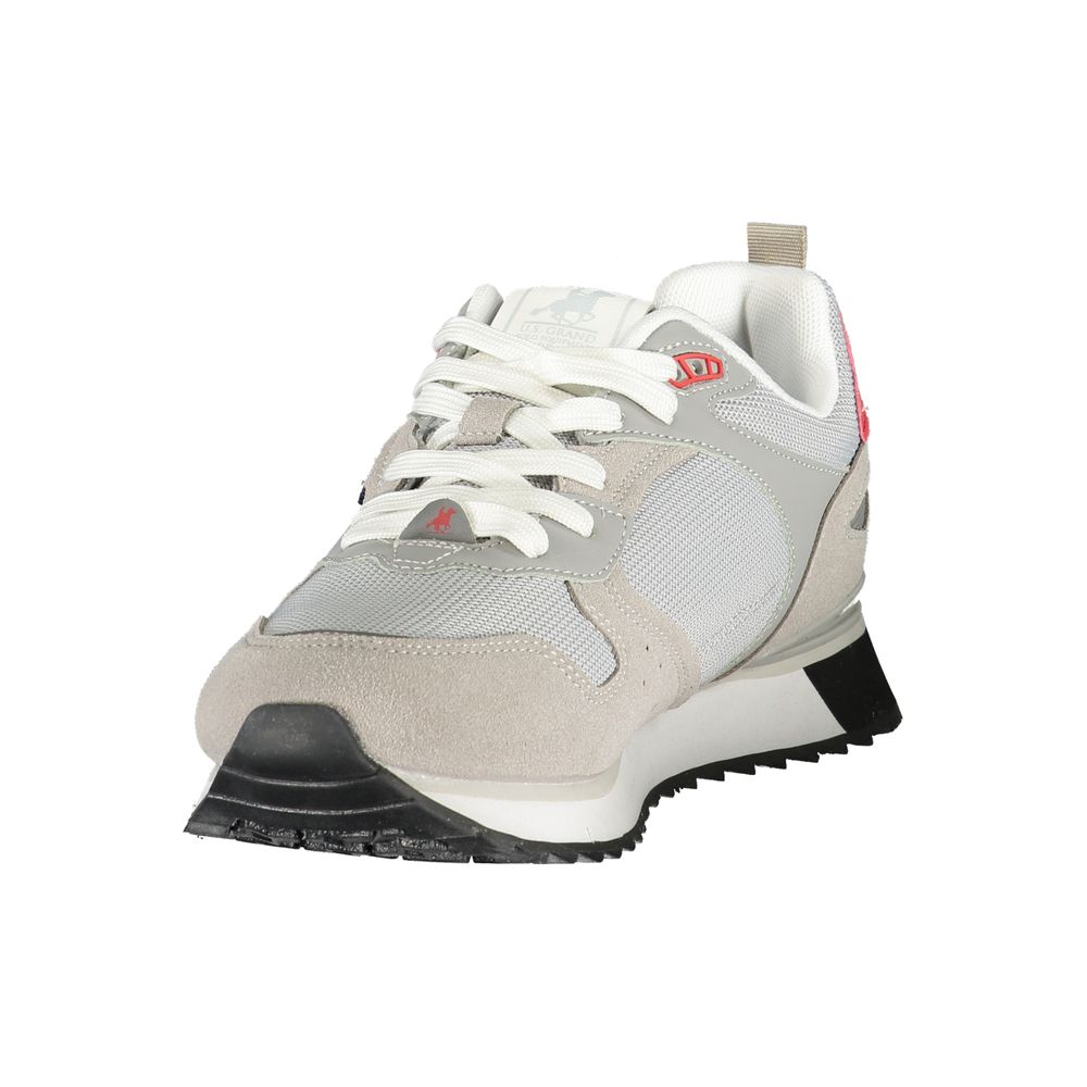 Gray Polyurethane Men's Sneaker