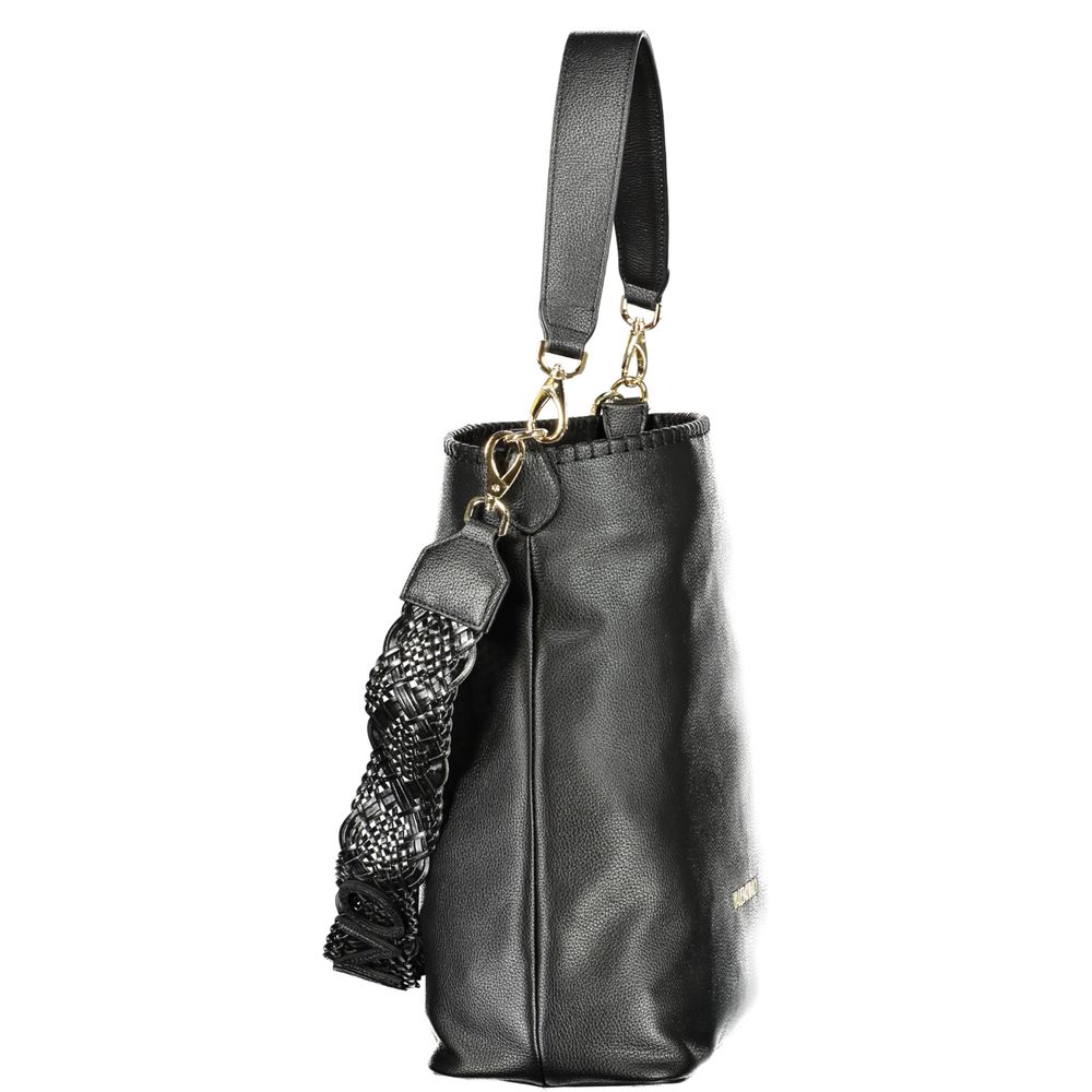 Nero Polyurethane Women Bag