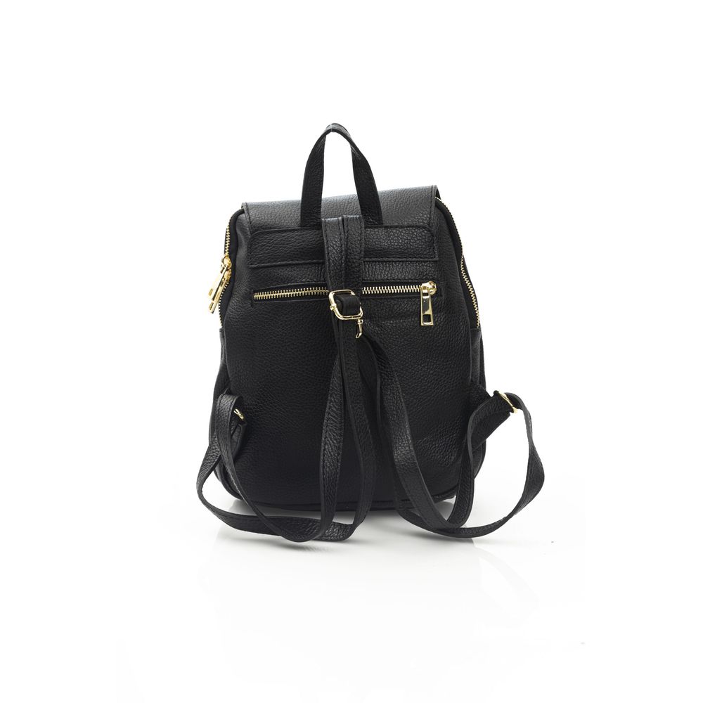 Black Leather Women Bag