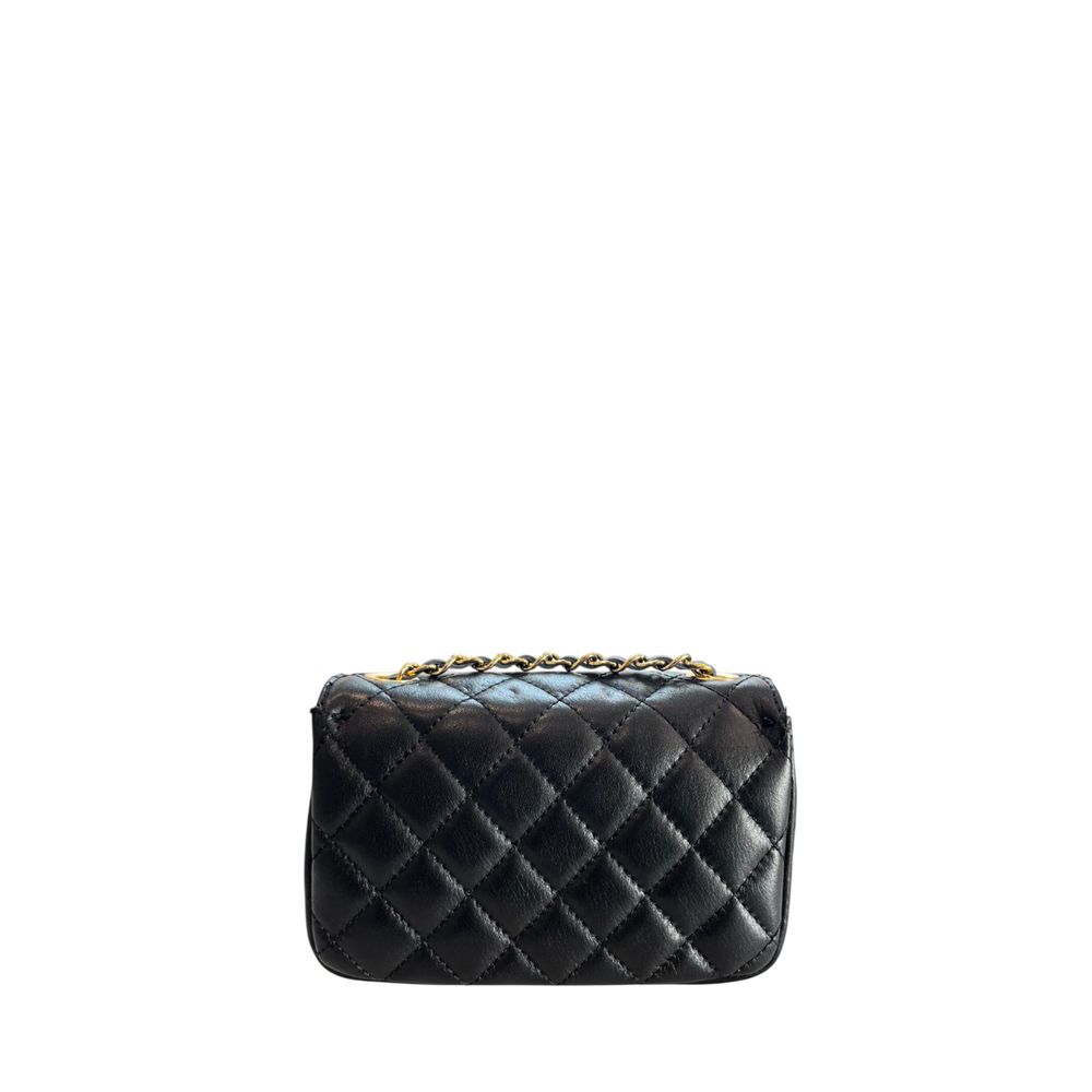 Black Leather Women Bag