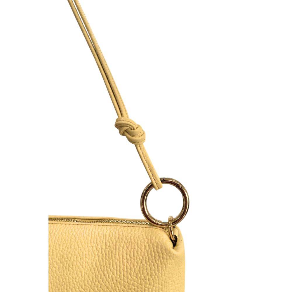 Yellow Leather Women Bag