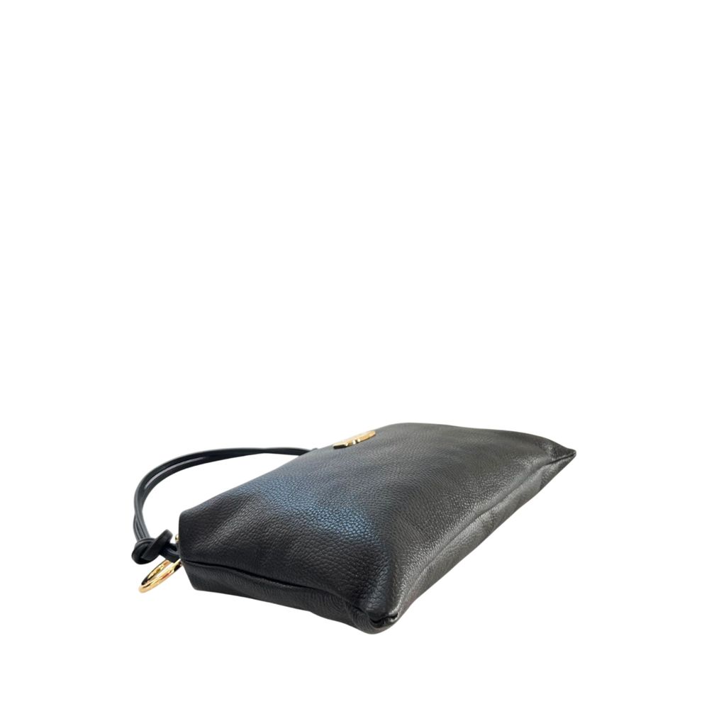 Black Leather Women Bag