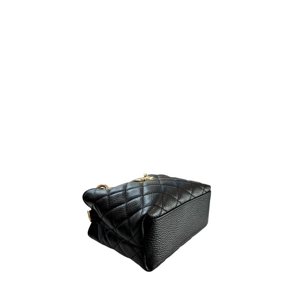 Black Leather Women Handbag