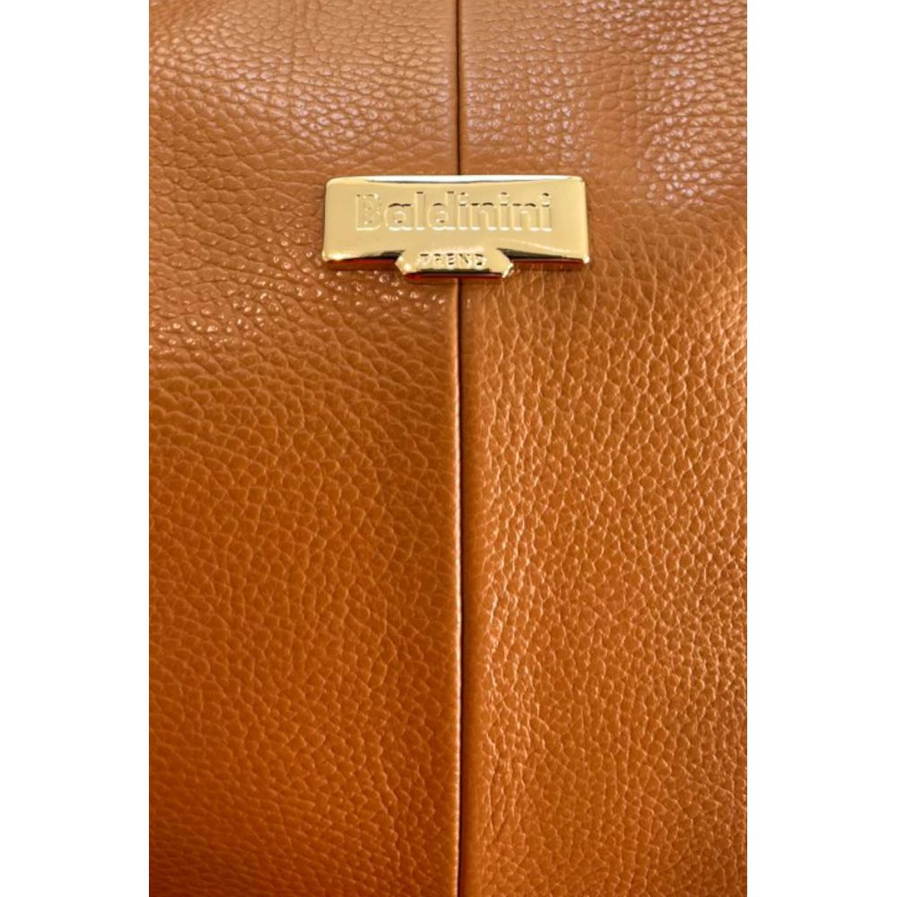 Brown Leather Women Shoulder Bag