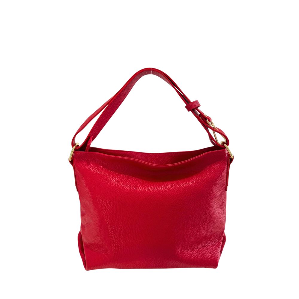 Red Leather Women Bag