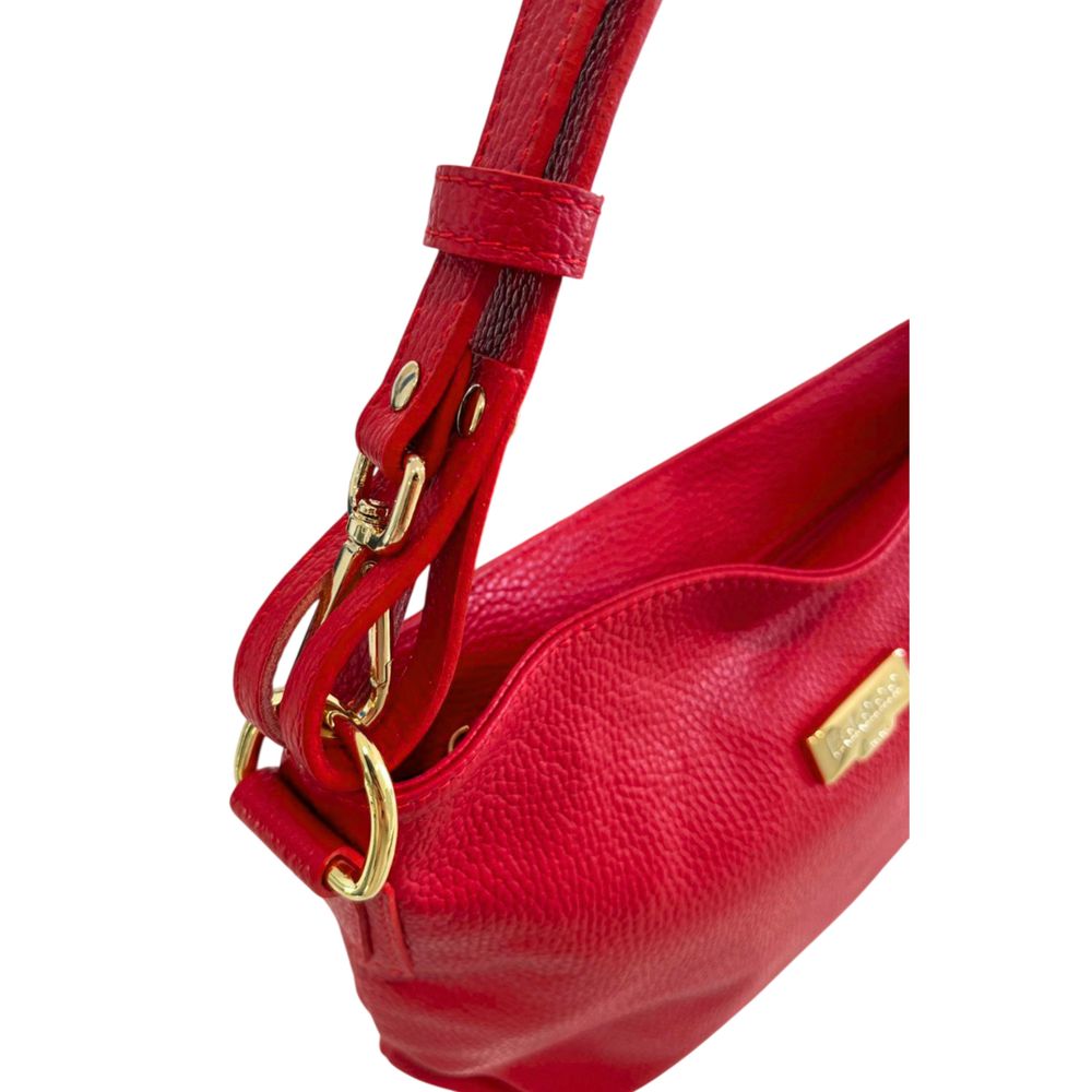 Red Leather Women Bag