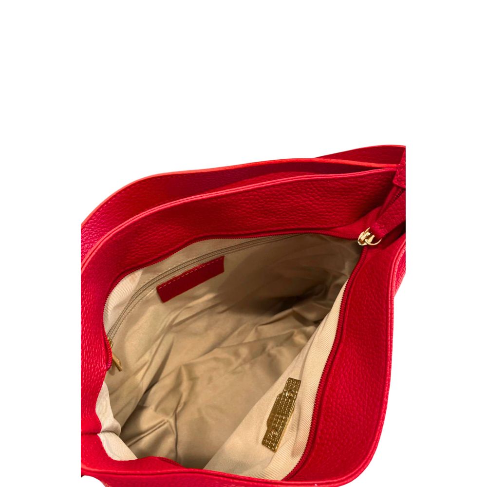 Red Leather Women Bag