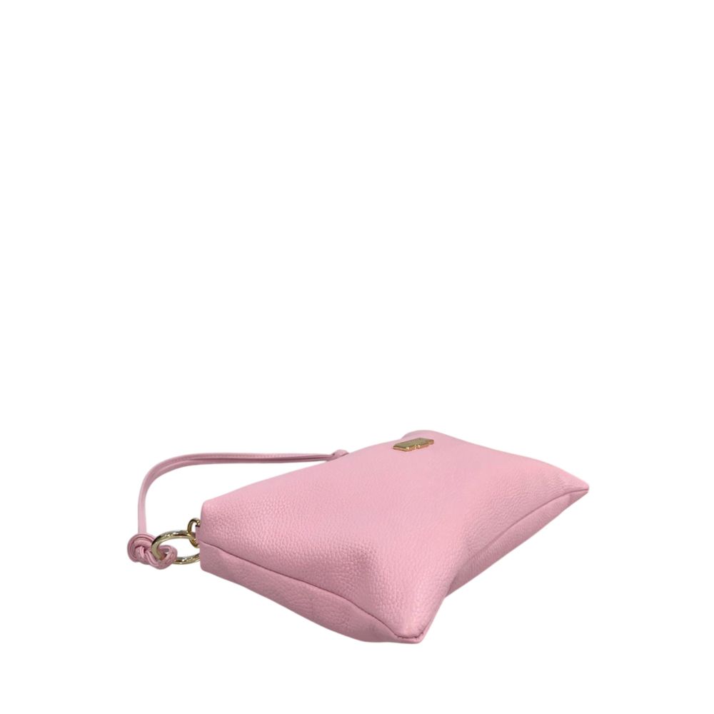 Pink Leather Women Bag